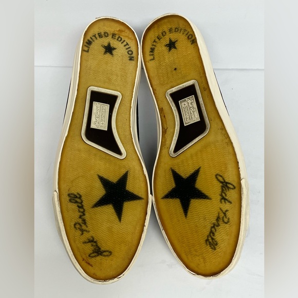 Converse Jack Purcell John Varvatos Leather Ox Sneakers Shoes Men's 12 - Picture 8 of 10